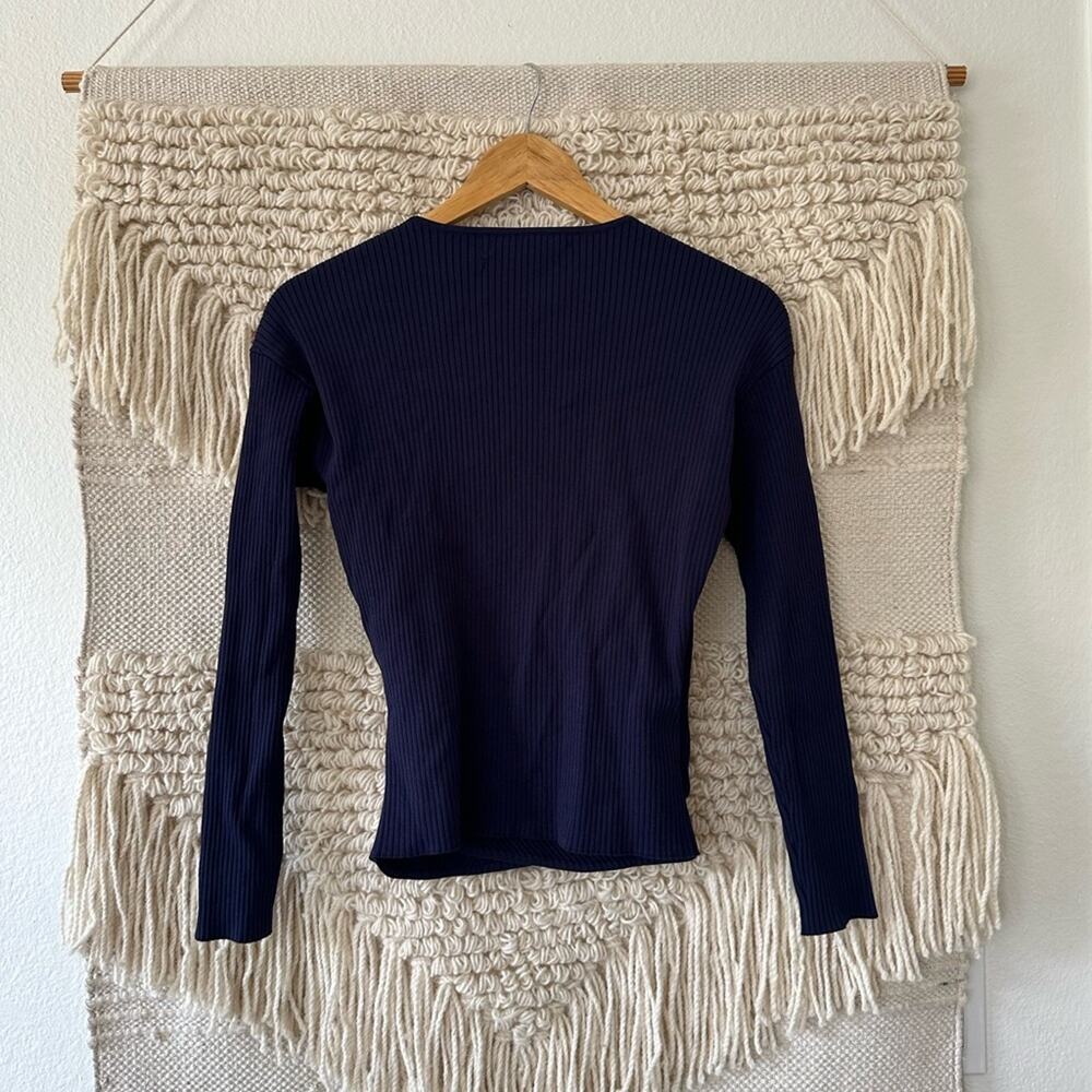 Jonathan Simkhai Maci Wrap Top - Picture 8 of 8